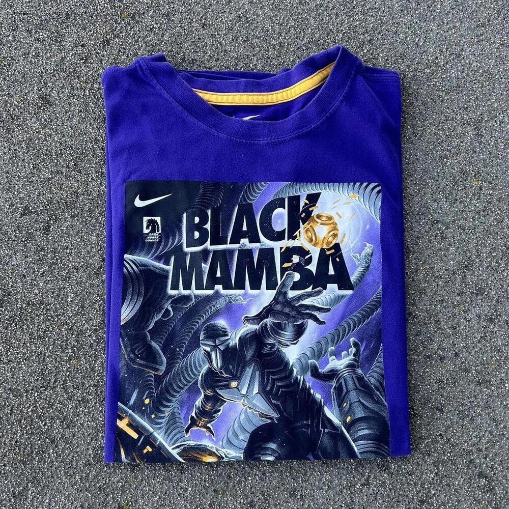Dri Fit Kobe Bryant Medium Shirt Black Mamba Comic Book Lakers La